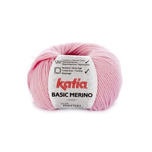 Basic Merino nr.25 Kleur: Roze