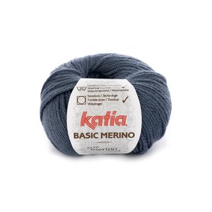 Basic Merino nr.32 Kleur: Grijsblauw