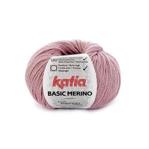 Basic Merino nr.69 Kleur: Donker Roze