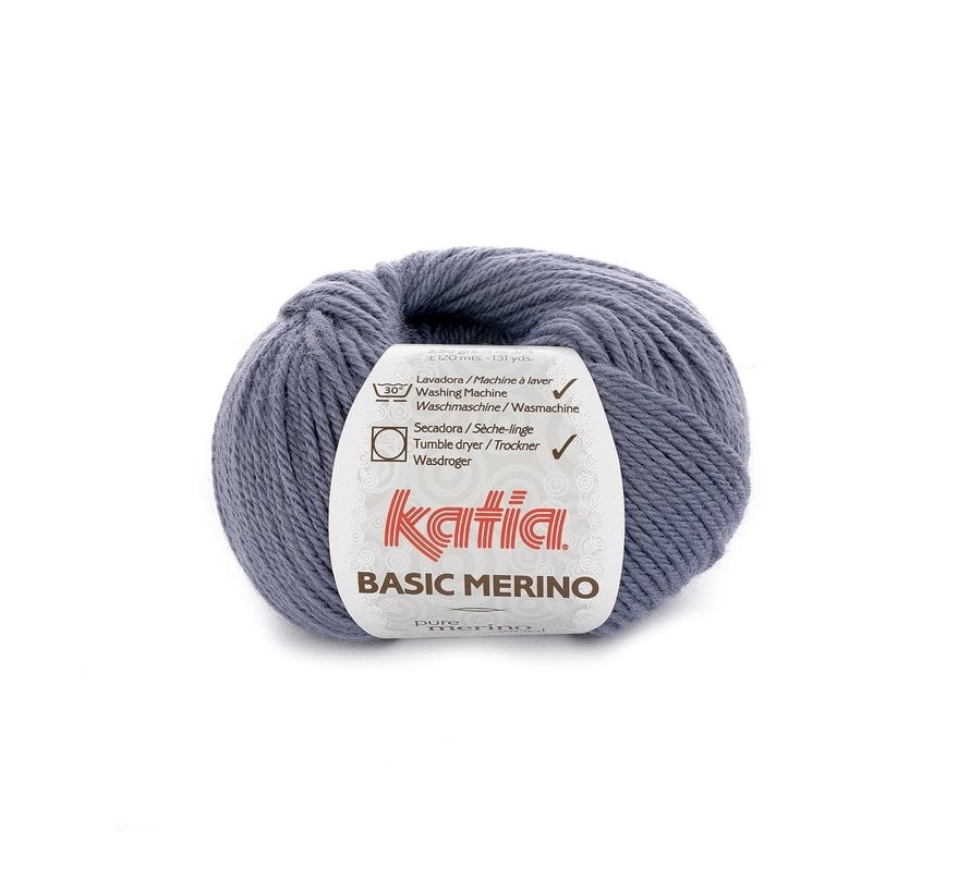 Basic Merino nr.72 Kleur: Jeans
