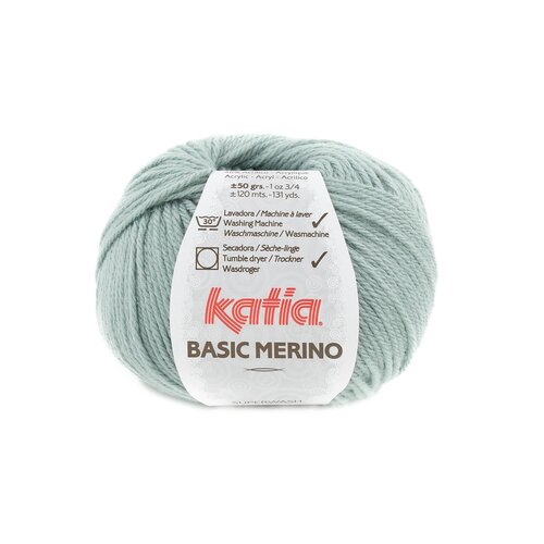Katia Basic Merino nr.80 Kleur: Witgroen