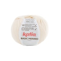 Basic Merino nr.83 Kleur: Licht Ivoor Katia Basic Merino nr.83 Kleur: Licht Ivoor