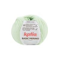 Katia Basic Merino nr.85 Kleur: Zeer licht Groen