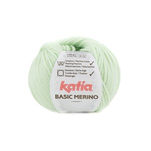 Basic Merino nr.85 Kleur: Zeer licht Groen