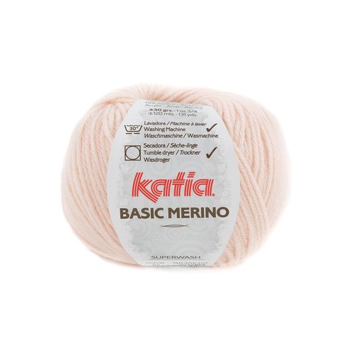 Katia Basic Merino nr.87 Kleur: Licht Zalm