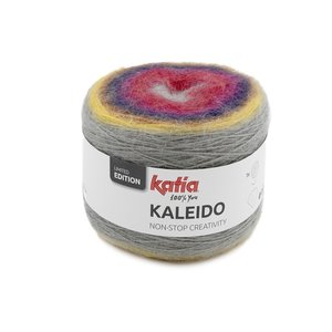 Kaleido nr.300 Kleur: Rood-Grijs-Oker