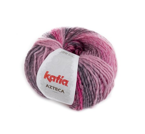 Katia Azteca nr.7857 Kleur: Roze-Grijs
