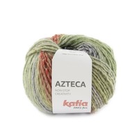 Katia Azteca nr.7881 Kleur: Groen-Rood-Grijs