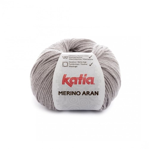 Katia Merino Aran nr.12 Kleur: Licht Grijs