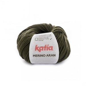 Merino Aran nr.48 Kleur: Medium groen