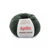Merino Aran nr.66 Kleur: Donkergroen Katia Merino Aran nr.66 Kleur: Donkergroen