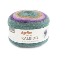 Kaleido nr.310 Kleur: Turquoise-Licht oranje-Lila Katia Kaleido nr.310 Kleur: Turquoise-Licht oranje-Lila