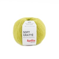 Soft Gratte nr.62 Kleur: Citroengeel Katia Soft Gratte nr.62 Kleur: Citroengeel