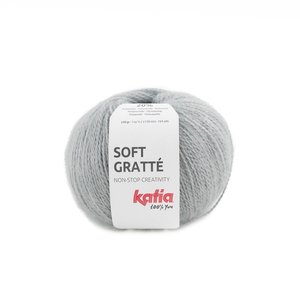 Katia Soft Gratte nr.64 Kleur: Parelmoer-lichtgrijs Soft Gratte nr.64 Kleur: Parelmoer-lichtgrijs