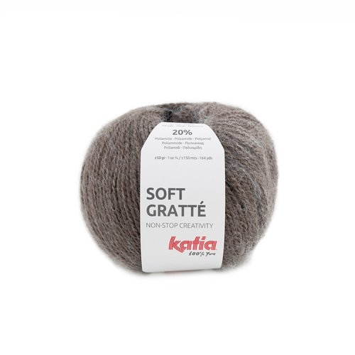 Soft Gratte nr.66 Kleur: Reebruin Katia Soft Gratte nr.66 Kleur: Reebruin