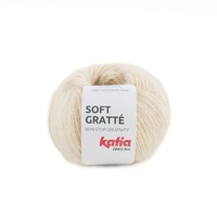 Soft Gratte nr.70 Kleur: Licht ivoorkleurig Katia Soft Gratte nr.70 Kleur: Licht ivoorkleurig