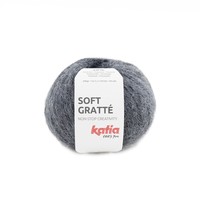 Soft Gratte nr.77 Kleur: Medium grijs Katia Soft Gratte nr.77 Kleur: Medium grijs