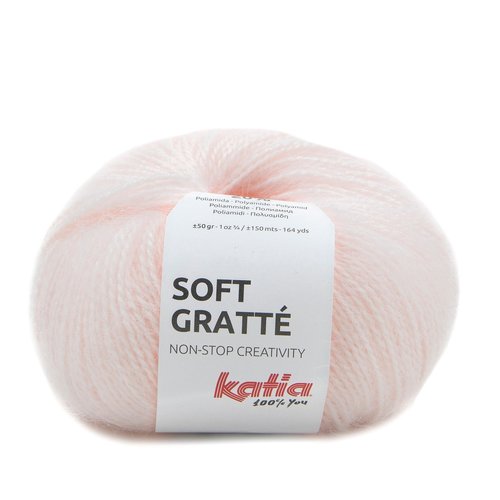 Soft Gratte nr.78 Kleur: Lichtroze Katia Soft Gratte nr.78 Kleur: Lichtroze