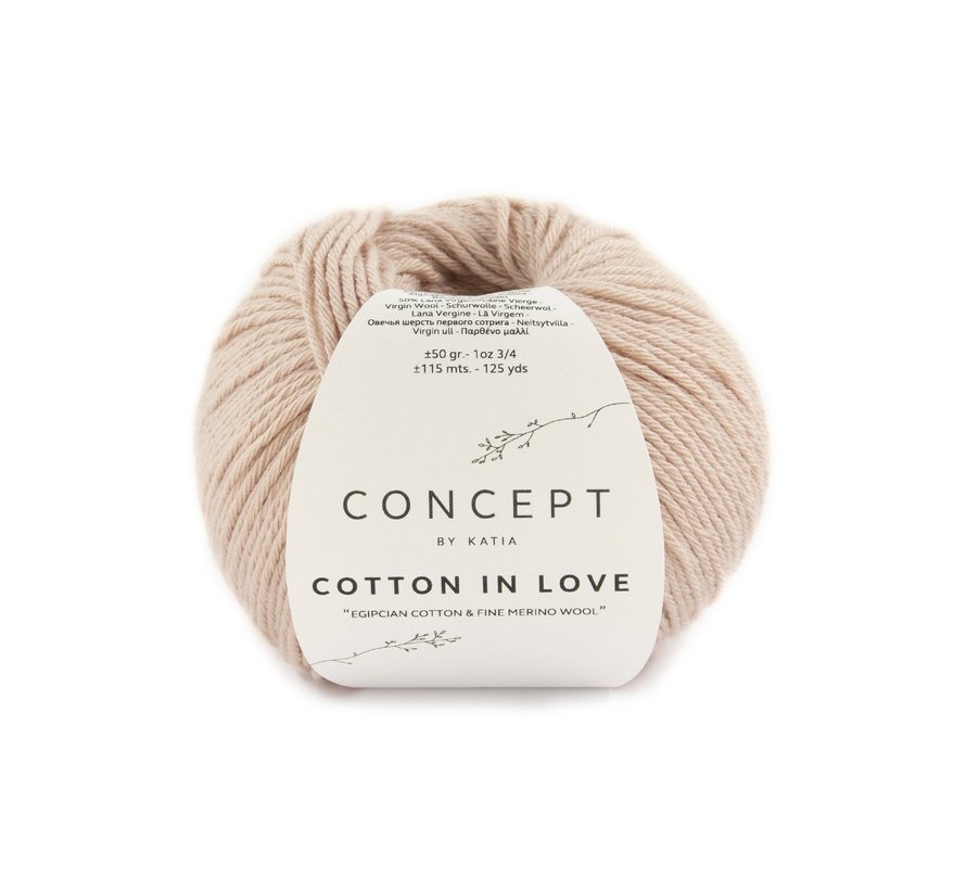 Cotton in Love nr.52 Kleur: Licht zalmroze