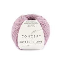 Cotton in Love nr.53 Kleur: Roze Katia Cotton in Love nr.53 Kleur: Roze