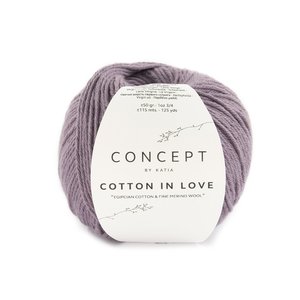 Cotton in Love nr.54 Kleur: Aubergine