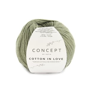Cotton in Love nr.59 Kleur: Bleekgroen