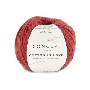 Cotton in Love nr.61 Kleur: Rood