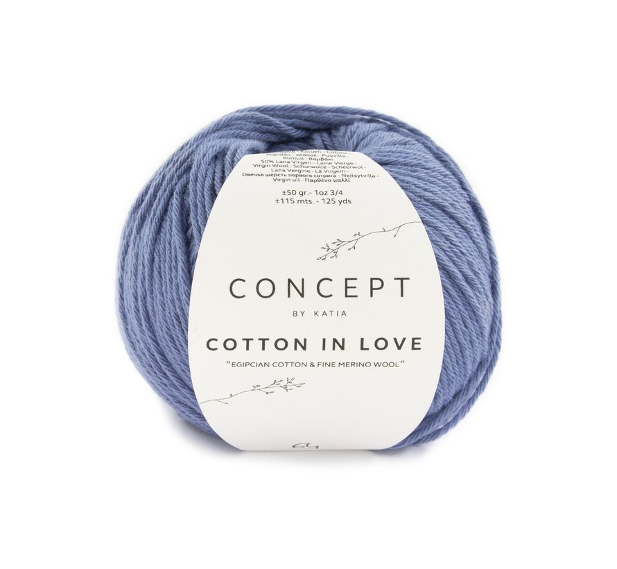 Cotton in Love nr.64 Kleur: Jeans