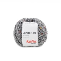Katia Azulejo nr. 304 Kleur: Grijs-Licht grijs-Roodoranje-Oker