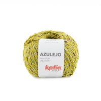 Katia Azulejo nr. 306 Kleur: Geelgroen-Roestbruin-Kaki-Roodoranje