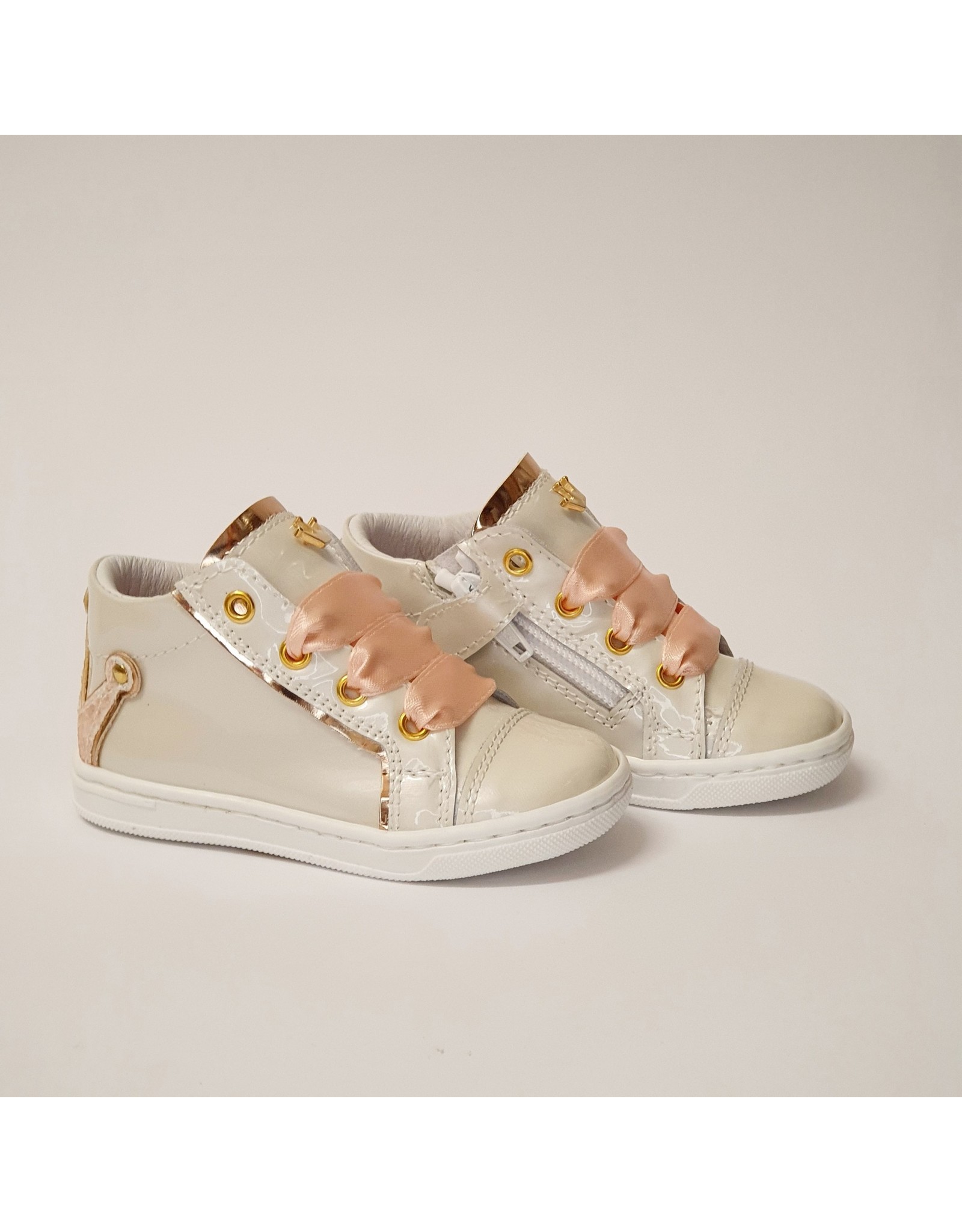 HIP D1917 Sneakers Wit Croco Lak met Leer♥ | OnlineShoeShop.nl®