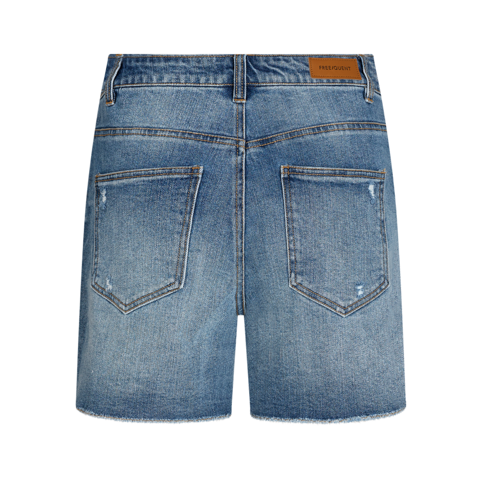 Free/quent Bagger Short: ideaal voor de zomer, deze jeans short.