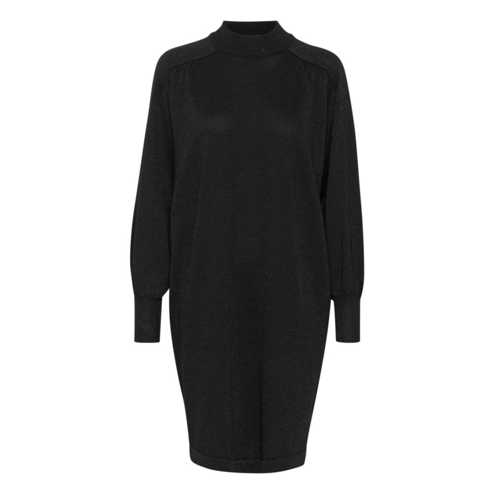 Kaffe Leuke knitwear dress met glinsters - zwart