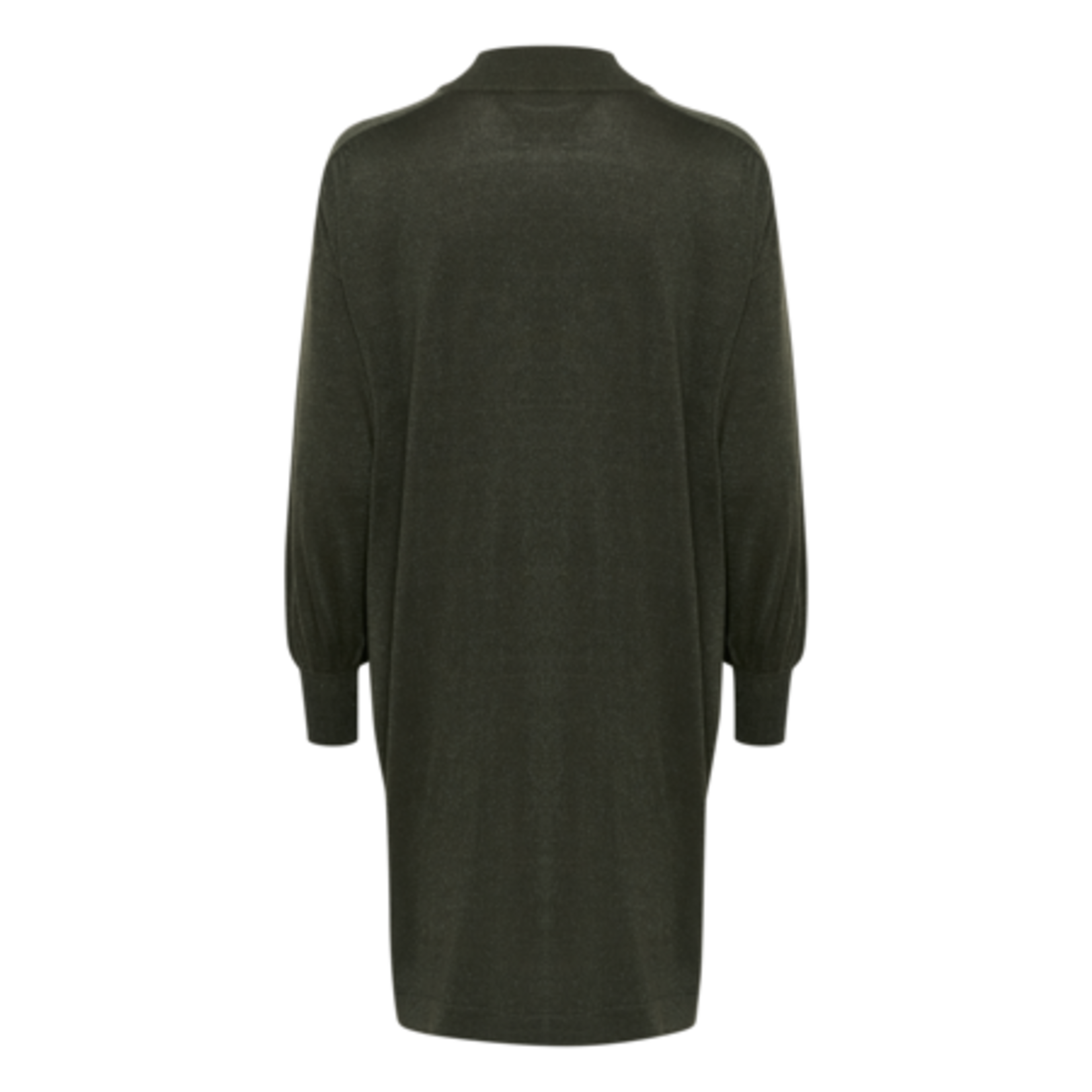 Kaffe Leuke knitwear dress met glinsters - zwart