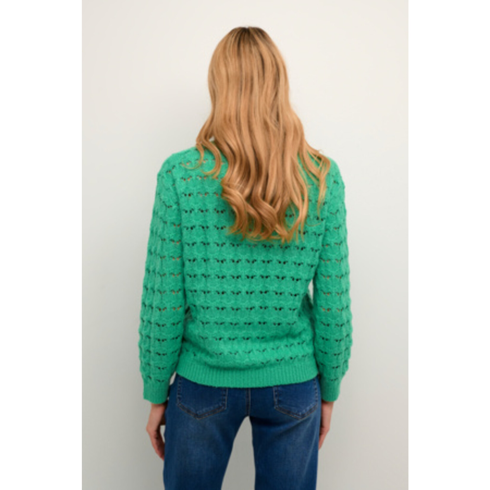 Kaffe Clothing Leuke luchtige pull, in groen of roze