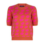 Ydence Knitted top, met dots (laatste XS in stock)