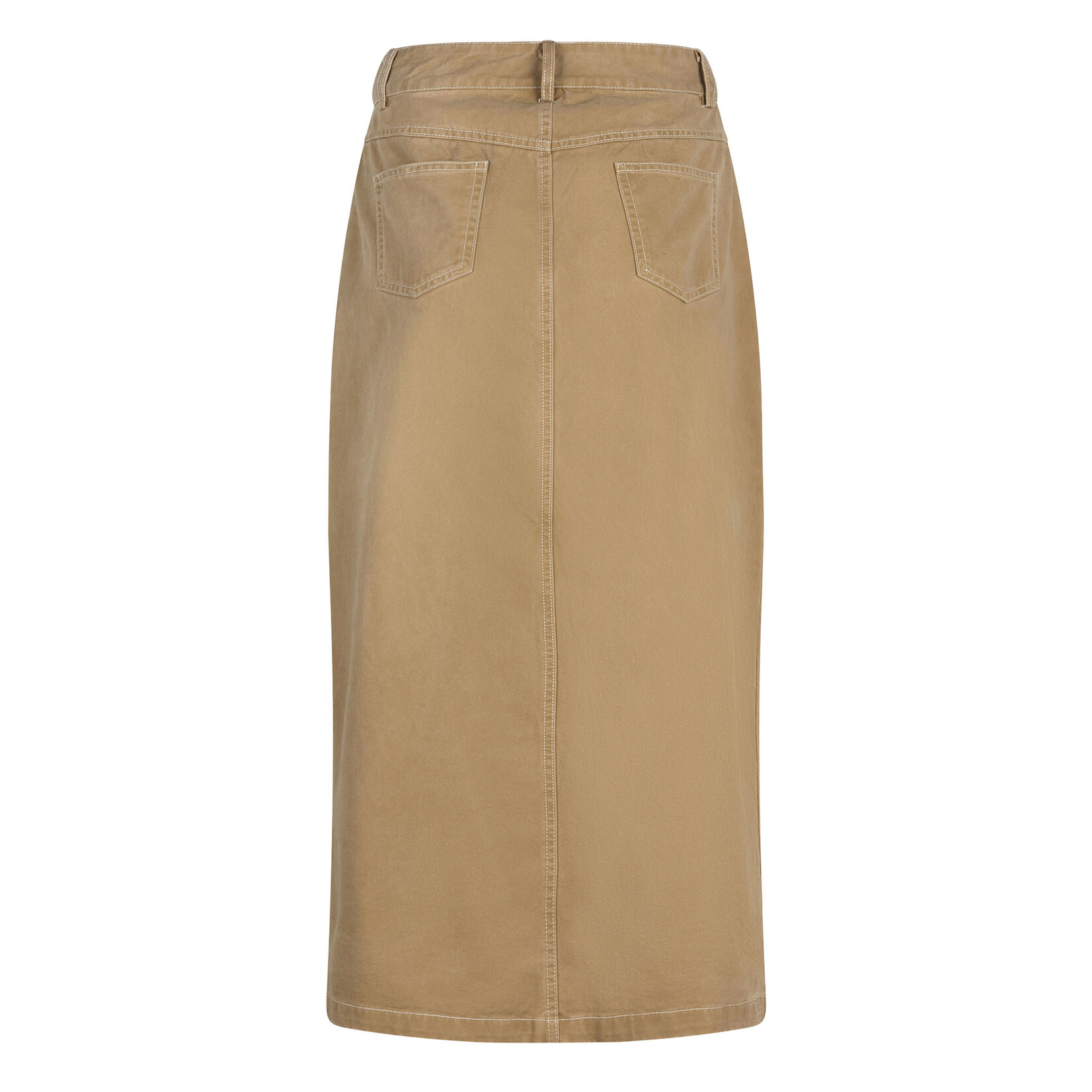 Ydence Maxi rok, in een mooi warm beige