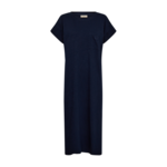 Free/quent Lang tshirt kleed - zwart - Freequent Fashion