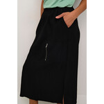 Kaffe Clothing Zwarte rok, maxi lengte, woven - Kaffe clothing