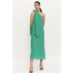 Compania Fantastica Groene maxi dress - sjaal jurk - Compania Fantastica - in solden