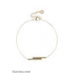 Armband - stainless steel - goudkleur