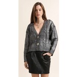 Toffe gilet met een touch of silver (solden)