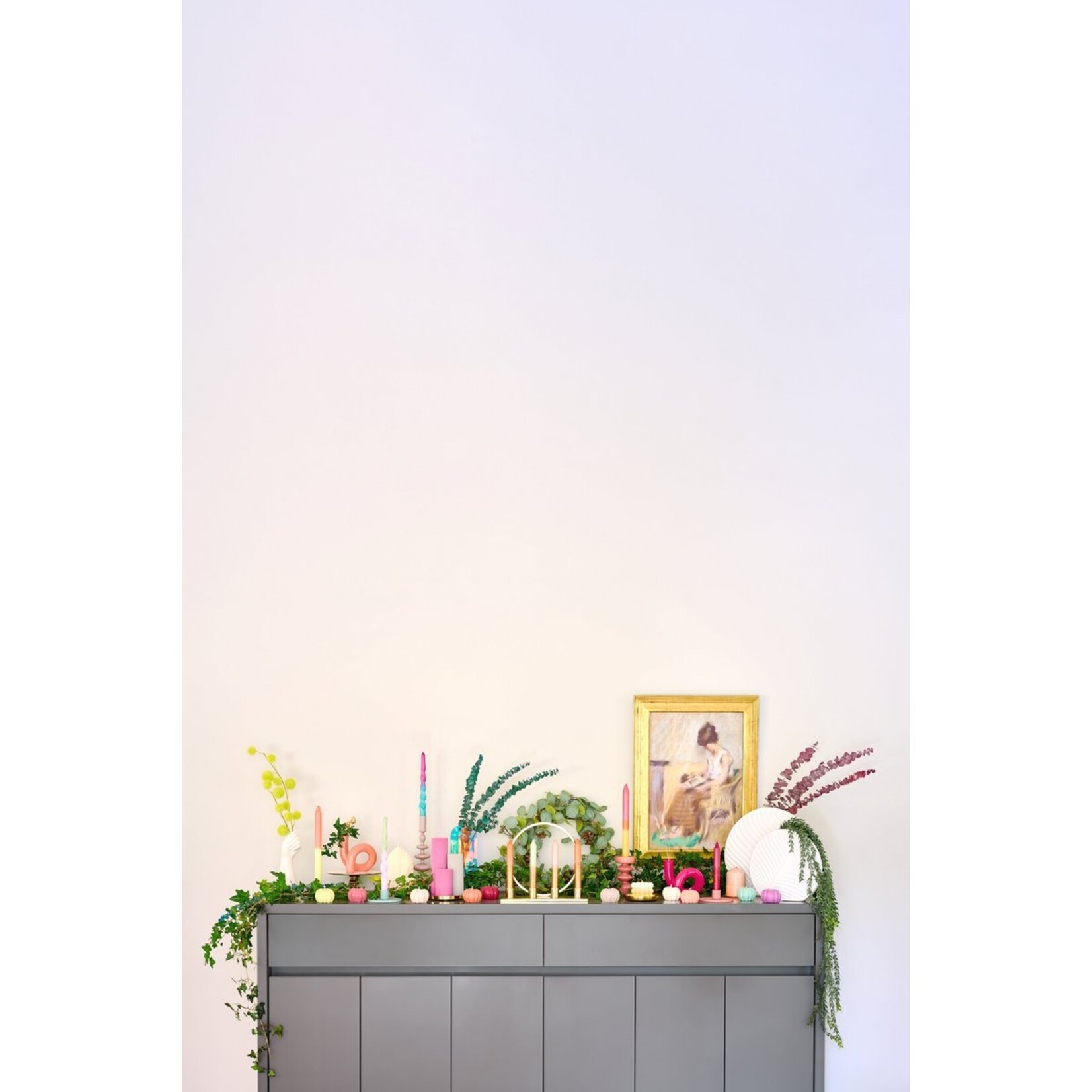 By Vivi Kandelaar Glas Bubble Bubblegum