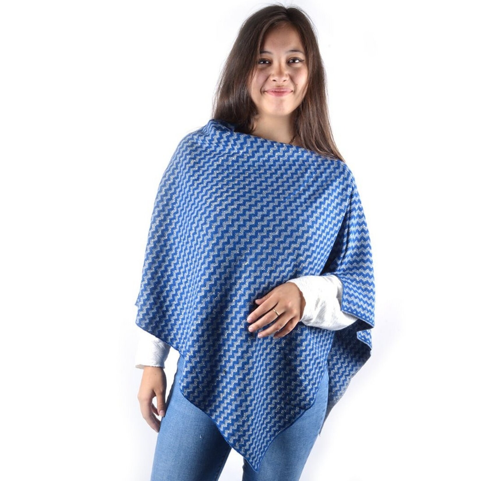 Giuliano Mode Poncho | ZIGZAG |verschillende kleuren