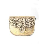 Giuliano Mode Nubuck Schoudertas | Metallic |