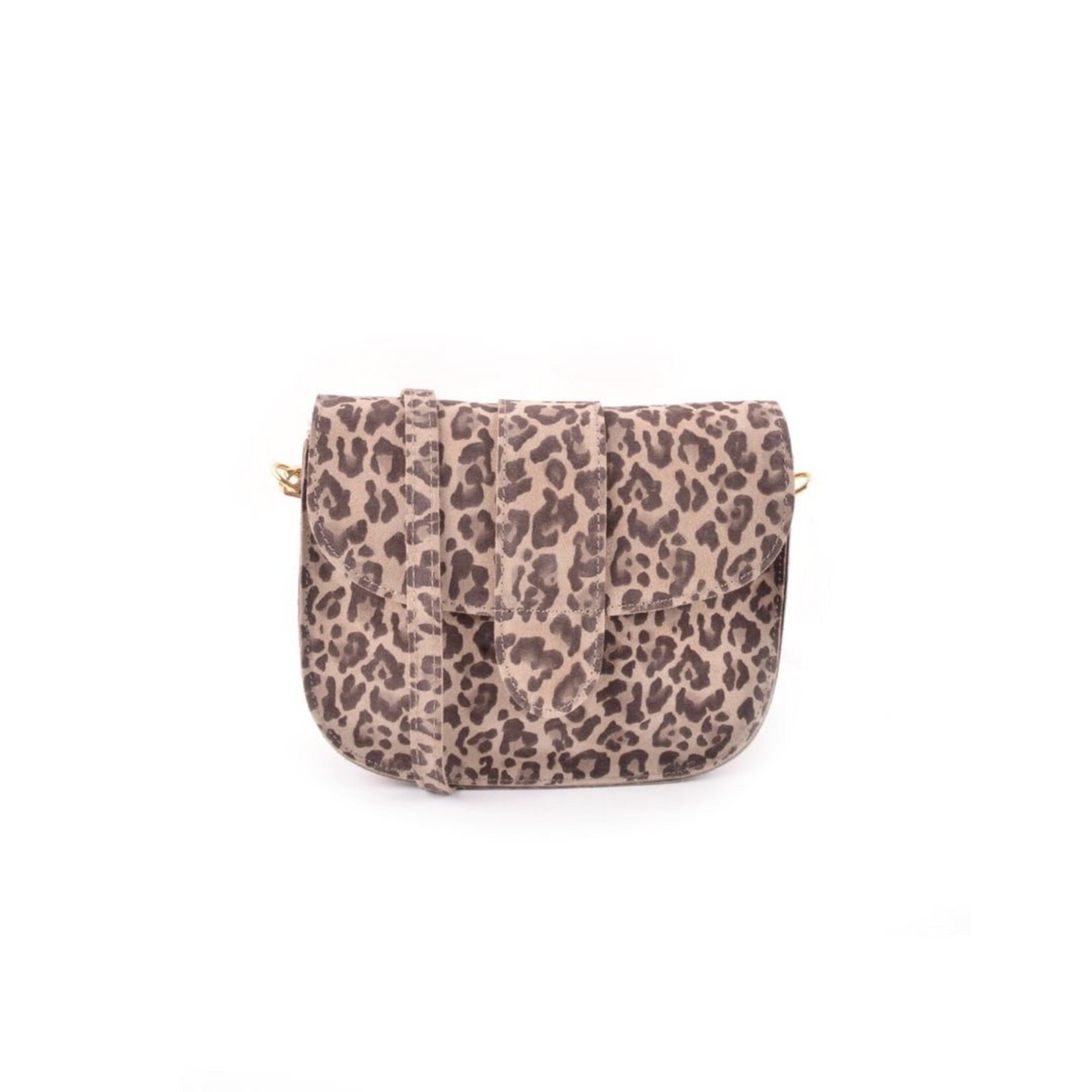 Giuliano Mode Nubuck Schoudertas | Panter