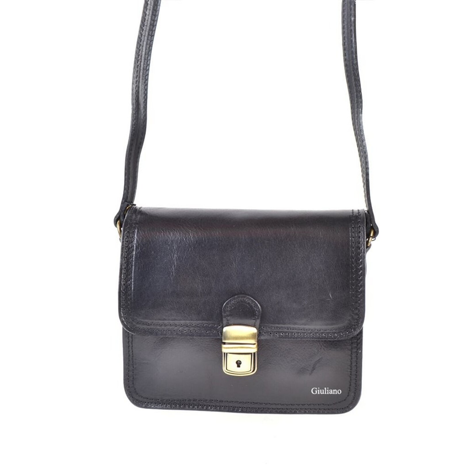 Giuliano Mode Lederen schoudertasje, klassiek model