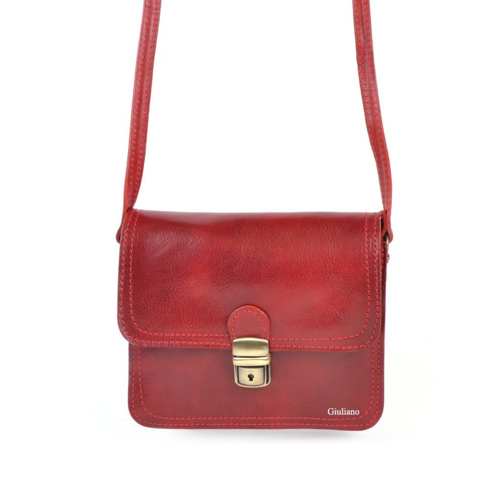 Giuliano Mode Lederen schoudertasje, klassiek model