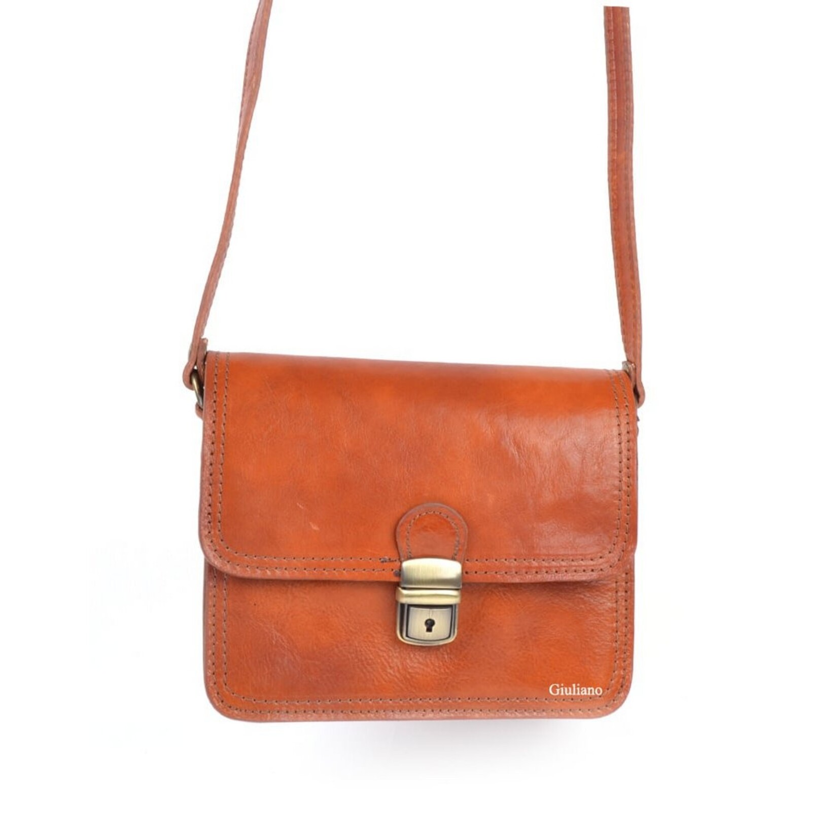Giuliano Mode Lederen schoudertasje, klassiek model