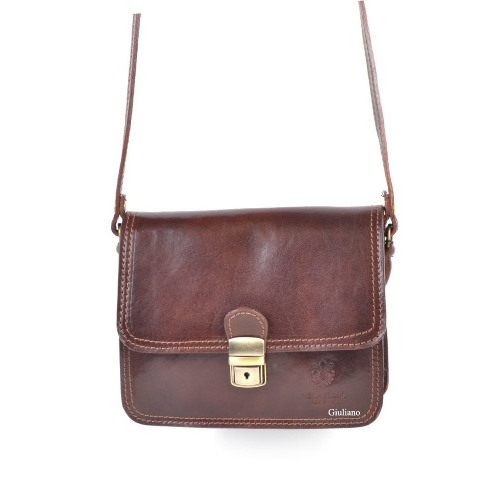 Giuliano Mode Lederen schoudertasje, klassiek model